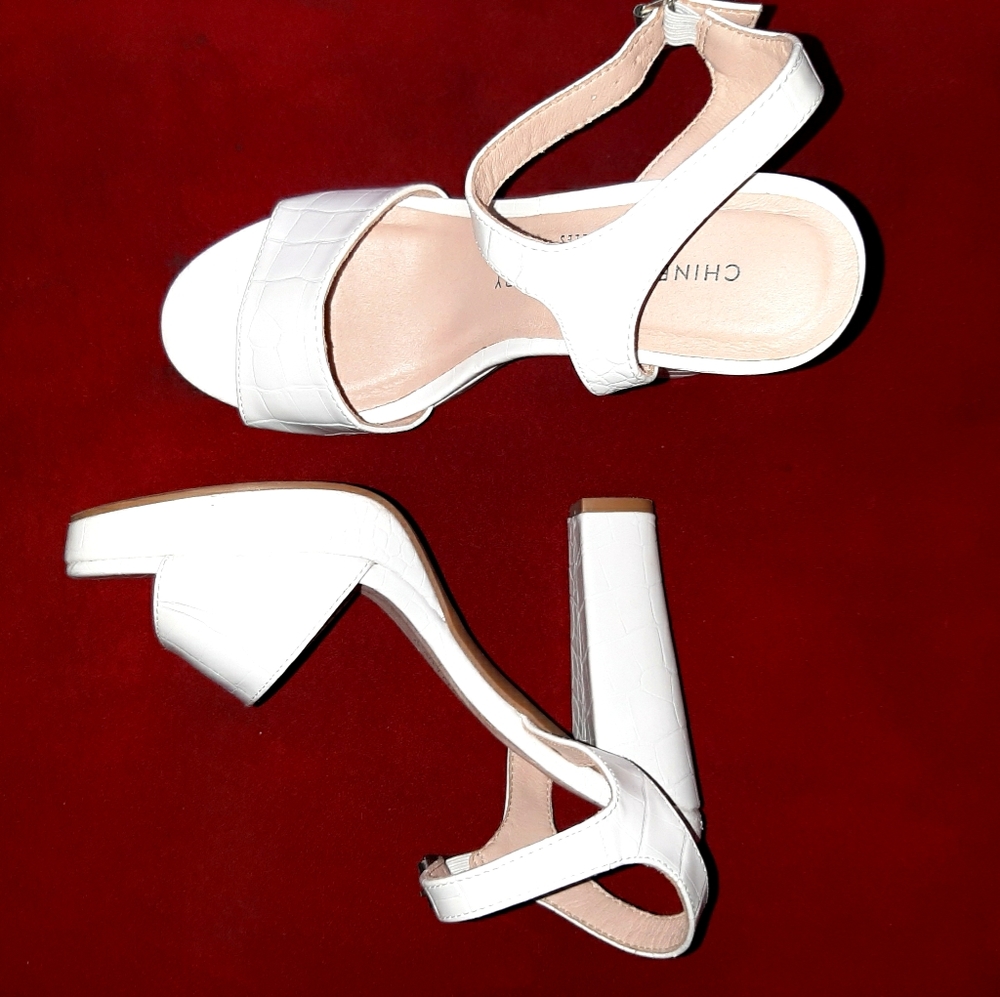 White heels